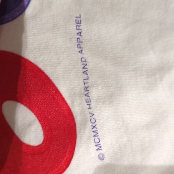 MCMXCV Heartland Apparel V-Day USA Crazy For You Cat Dog Frog Shirt Vtg y2k - Picture 7 of 9